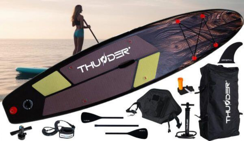 SUP-дошка THUNDER WOOD 320-WOOD