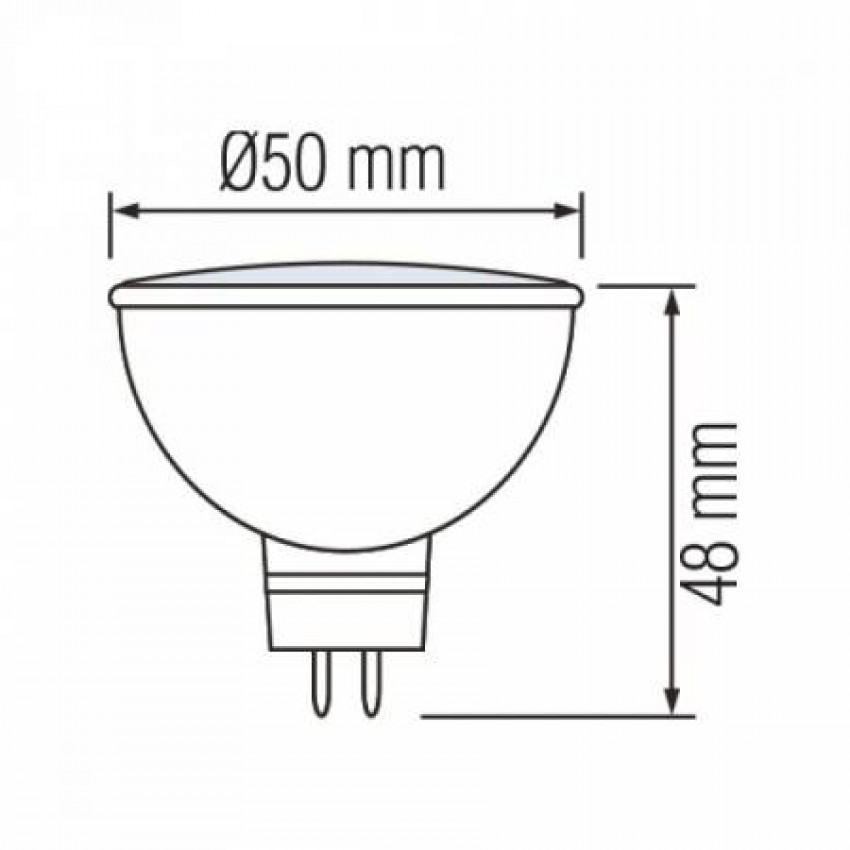 Світлодіодна лампа FONIX-4 4W GU5.3 4200К-001-001-0004-031