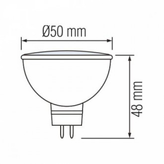 Світлодіодна лампа FONIX-6 6W GU5.3 4200К