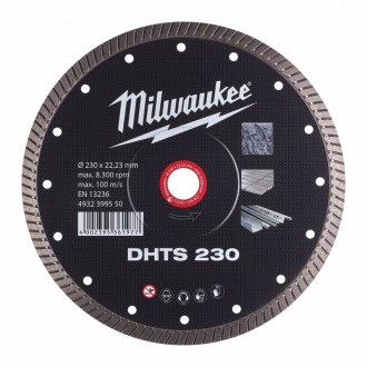 Диск алмазний MILWAUKEE DHTS 125, Ø125мм