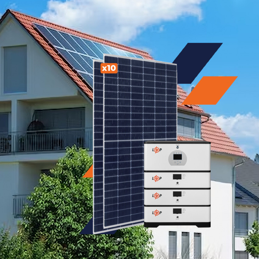 Обладнання для сонячної електростанції (СЕС) Elite 5 kW АКБ 15 kWh LiFePO4 100 Ah-