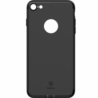 Чохол Baseus для iPhone 8/7 Simple Solid Black (ARAPIPH7-MS01)-[articul]