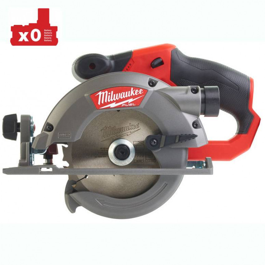 Пила ручна дискова акумуляторна MILWAUKEE, M12 CCS44-0, Ø140мм-4933448225