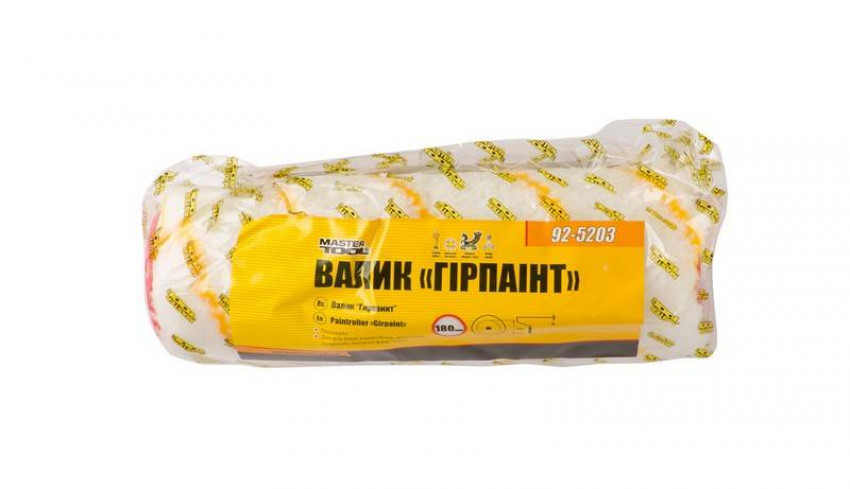 MasterTool Валік Гірпаїнт 48/180/11 мм d 8 мм, Арт.: 92-5203-92-5203