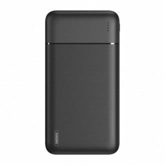 Зовнішній акумулятор Remax Lango 30000mAh Чорний (RPP-167)-[articul]