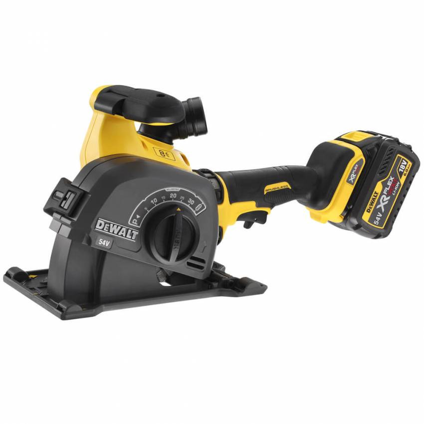 Штроборіз акумуляторний безщітковий, 54В XR FLEXVOLT Li-lon DeWALT DCG200T2-DCG200T2