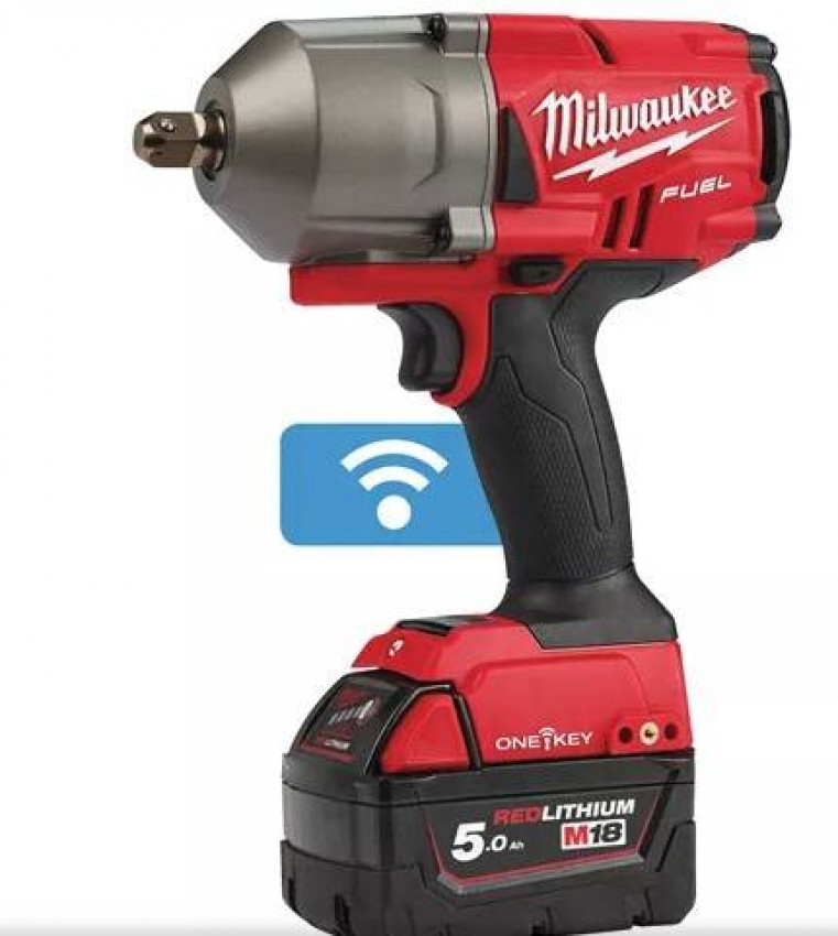 Гайкокрут акум. 1/2" MILWAUKEE, M18CHIWP12-502X, 813Нм (ЗУ, 2X5Ач, HDкейс) (заміна на 4933459725)-4933451400