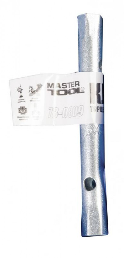 MasterTool Ключ торцевий трубчастий 8*9 мм, Ст.: 73-0809-73-0809