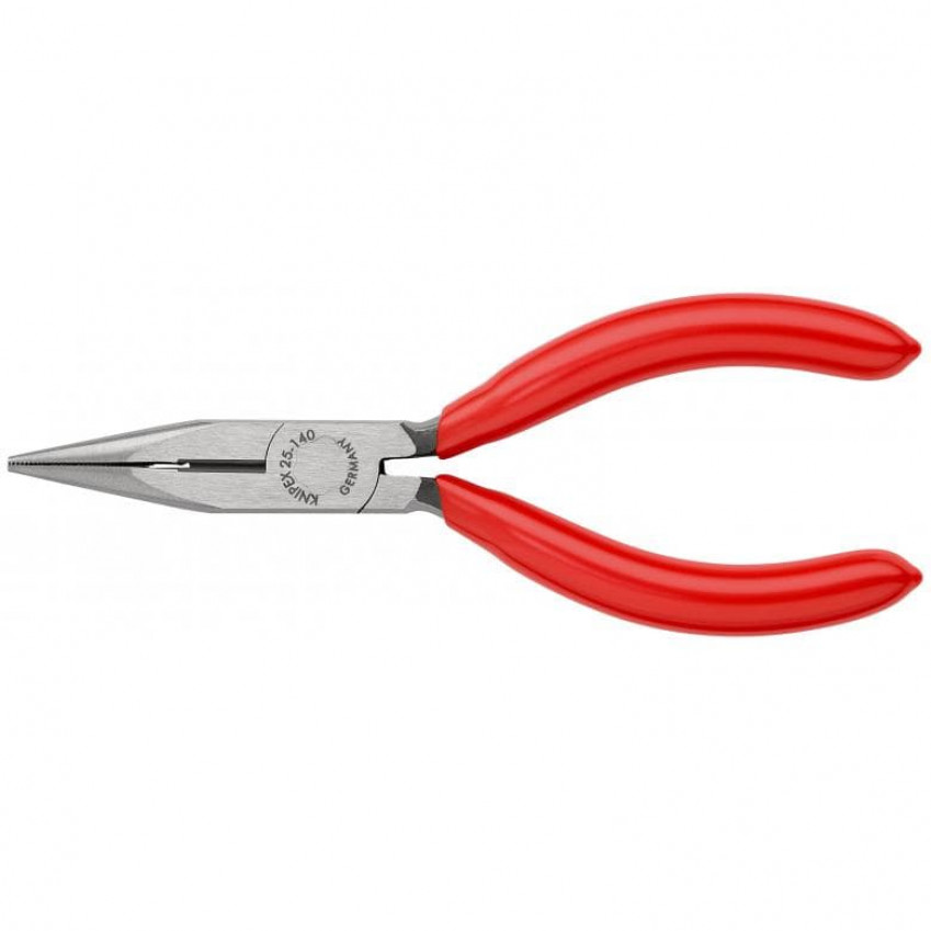 Плоскі круглогубці з ріжучими крайками KNIPEX 25 01 140-25 01 140