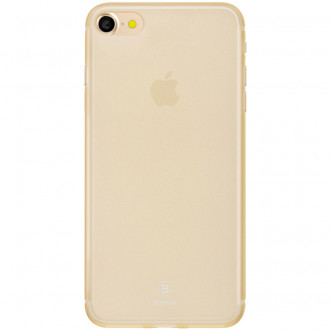 Чохол Baseus для iPhone SE 2020/8/7 Slim Transparent Gold (WIAPIPH7-CT0V)-[articul]