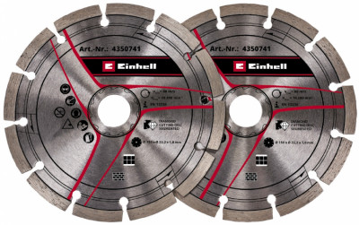 Диски для бороздоділа Einhell 150х22.2 мм, 2 шт (4350741)-[articul]