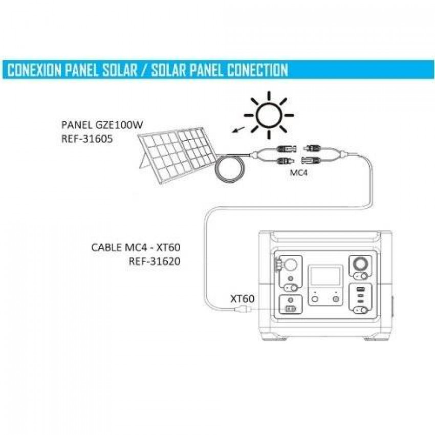 Зарядна станція GENERGY ZERO GZE-0303 288 Вт/год-240000190