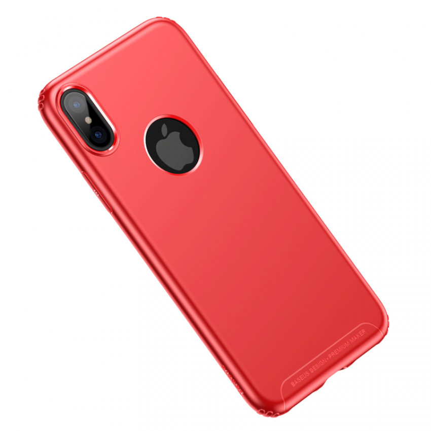 Чохол Baseus для iPhone X/X Soft Case Red (WIAPIPHX-SJ09)-