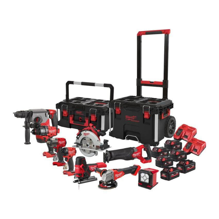 Набір інструментів MILWAUKEE M18 FPP9A-555T FUEL POWER PACK-4933492524