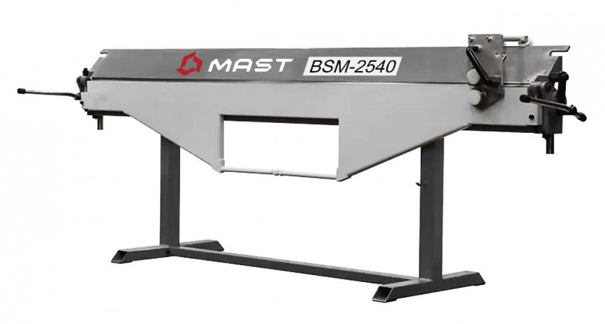 Ручний листозгинальний верстат з ріжучим ножем MAST BSM-2540-BSM-2540