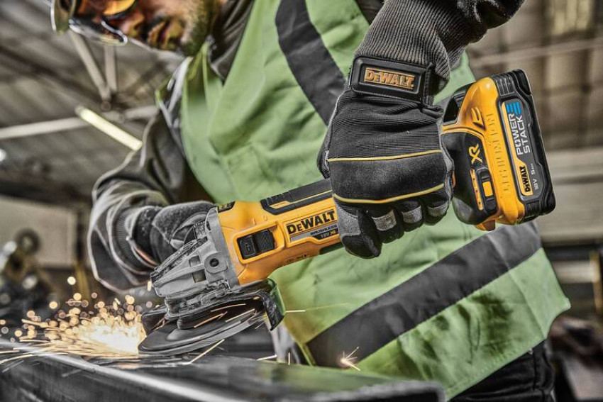 Шлифмашина угловая - болгарка аккумуляторная бесщёточная DeWALT DCG405H2T-DCG405H2T