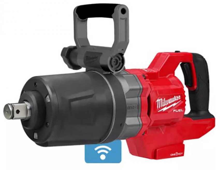 Гайкокрут акумуляторний 1" MILWAUKEE, M18 ONEFHIWF1DS-121C, 2711Нм (+зар.пристрій, 1акум.Х 12Аг,кейс-4933472072