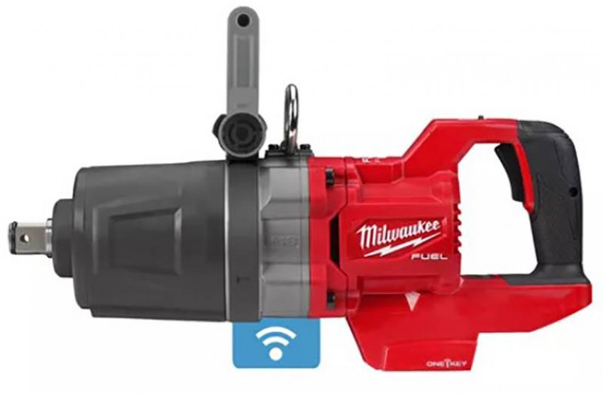 Гайкокрут акумуляторний 1" MILWAUKEE, M18 ONEFHIWF1DS-121C, 2711Нм (+зар.пристрій, 1акум.Х 12Аг,кейс-4933472072