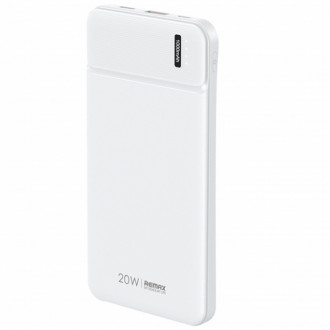 Зовнішній акумулятор Remax Pure Білий QC + PD 20W 10000mAh (RPP-287)-[articul]