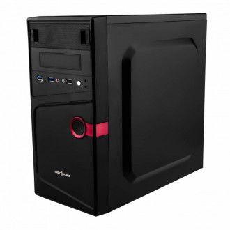 Корпус LP 6104 - 450w 12cm MATX, 2xUSB3.0+1xUSB2.0