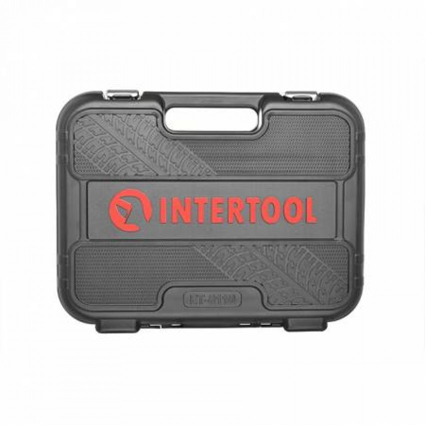 Набір інструментів 1/2" & 1/4", 110 од., SUPER LOCK STORM, Cr-V INTERTOOL ET-8110-ET-8110