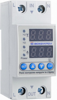 Реле контролю напруги та струму RKV 2P 63A-[articul]