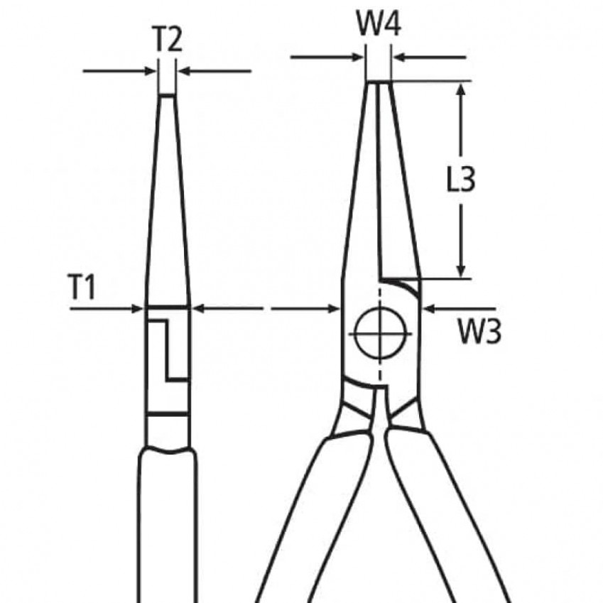 Плоскогубці для регулювання KNIPEX 32 11 135-32 11 135