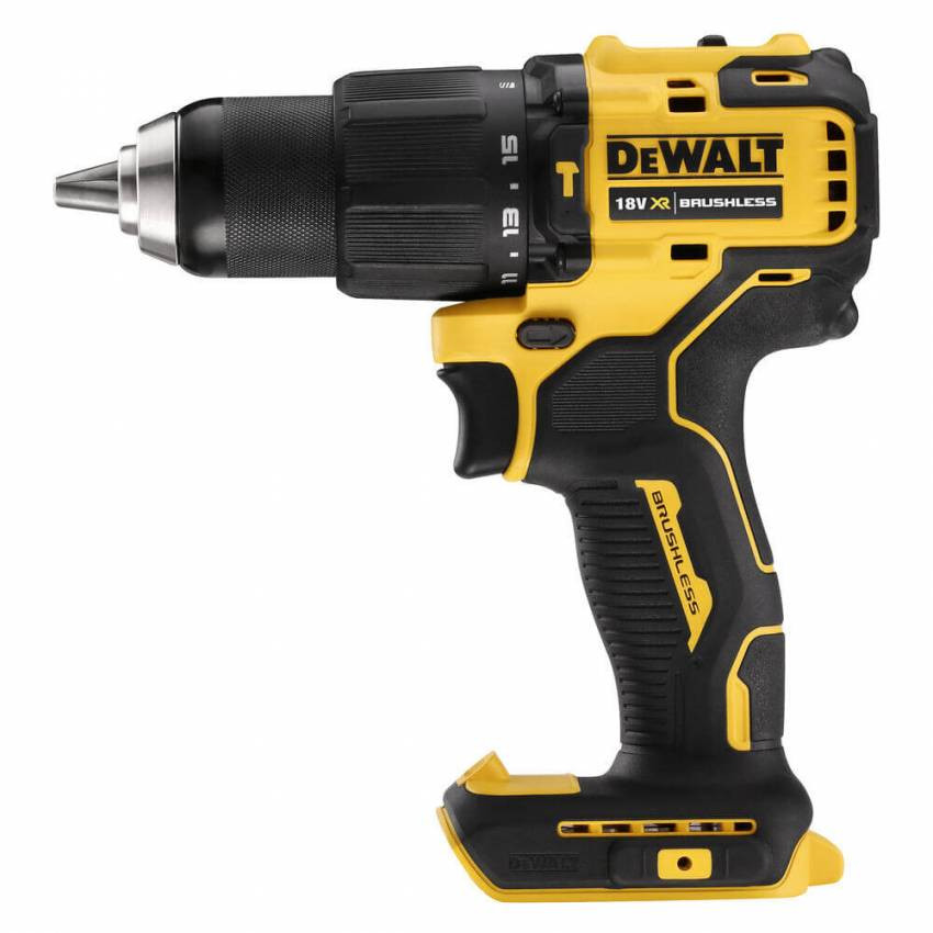 Дриль-шуруповерт акумуляторний безщітковий ударний DeWALT DCD709N-DCD709N