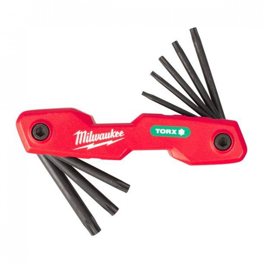 Набір складних шестигранних ключів Torx, 8 шт. Milwaukee 4932480979-4932480979