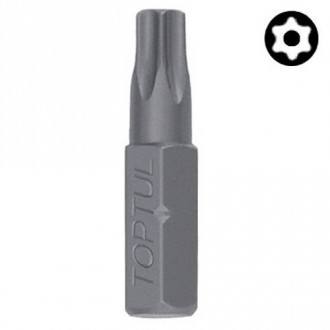 Насадка 1/4&quot; 25мм TORX T10 з отвором TOPTUL FSGA0810-[articul]