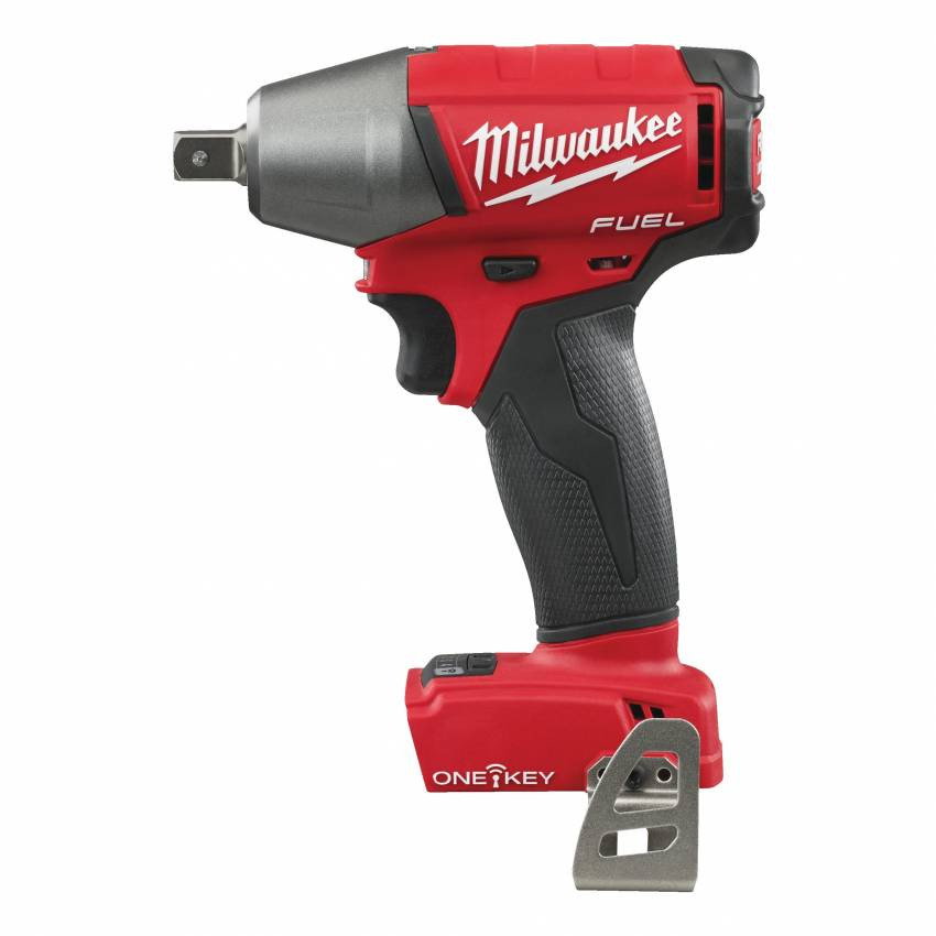 Гайкокрут акумуляторний 1/2" MILWAUKEE, M18 ONEIWP12-502X, 300Нм (зарядний пристрій, 2 акум.Х 5Ач, HDкейс)-4933451372