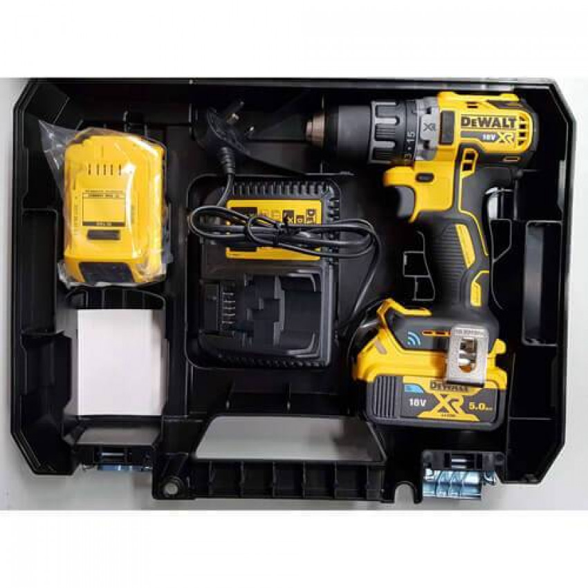 Дриль-шуруповерт акумуляторний безщітковий DeWALT DCD792P2B-DCD792P2B