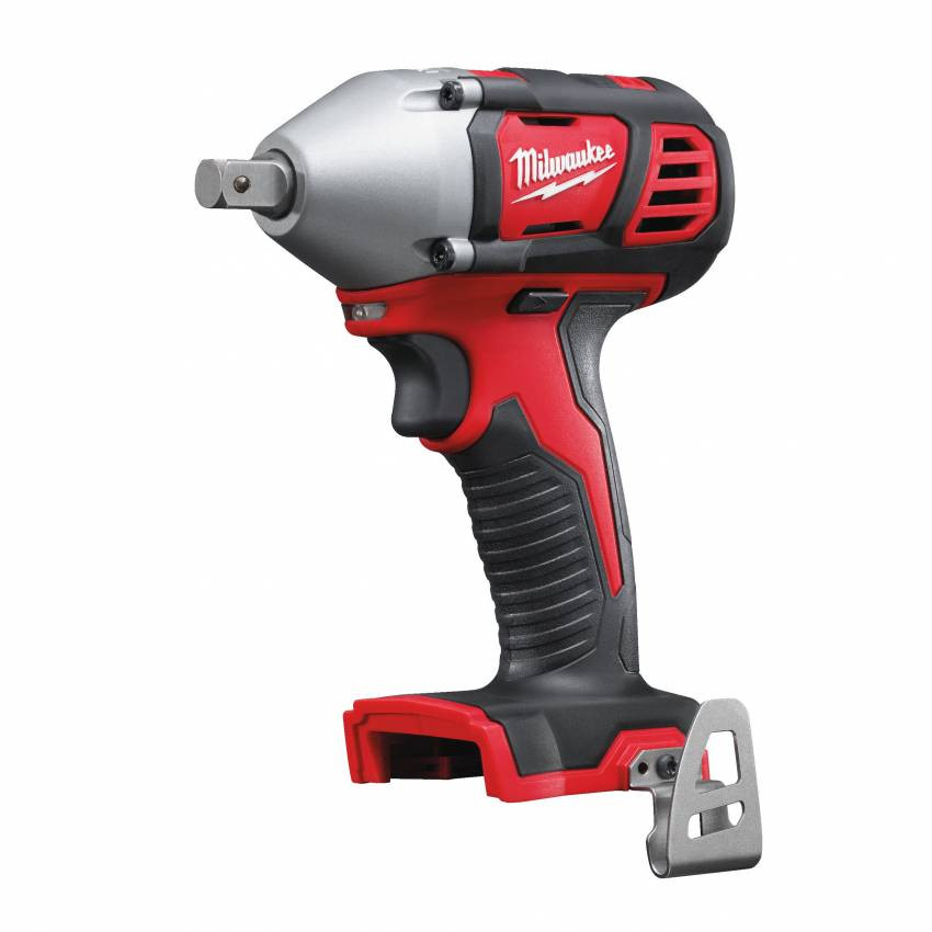 Гайкокрут акумуляторний 1/2" MILWAUKEE, M18 BIW12-402C, 240Нм (зарядний пристрій, 2 акум.Х 4Ач, кейс)-4933443607