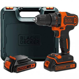 Дриль-шуруповерт акумуляторний BLACK DECKER BDCDD186KB-[articul]