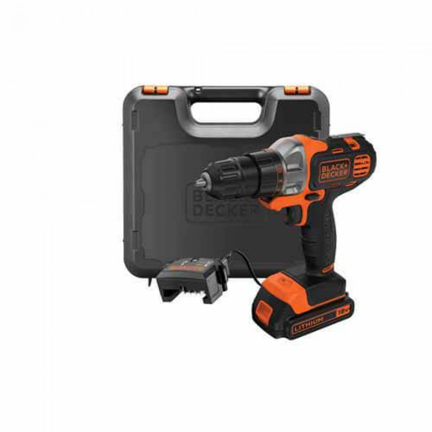 Дриль-шуруповерт акумуляторний BLACK DECKER MT218K-MT218K