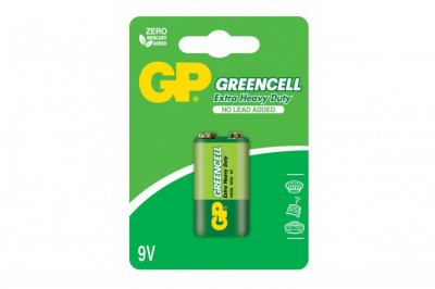 Батарейка GP GREENCELL 9.0V сольова, 1604GLF-U1,6F22-[articul]