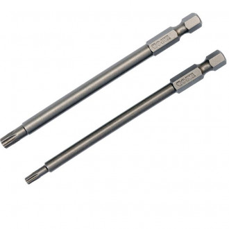 Викрутка насадка YATO &quot;TORX SECURITY&quot; на 1/4&quot;, T20/T30, l=100мм, Набір 2шт. [25/100]-[articul]