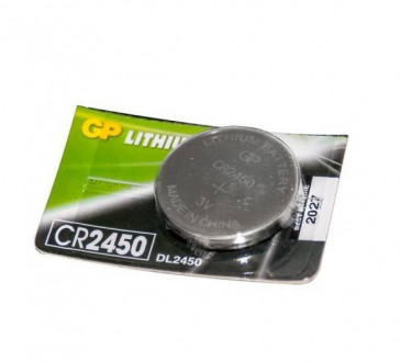 Батарейка GP дискова Lithium Button Cell 3.0v CR2430-8U5 літієві-[articul]