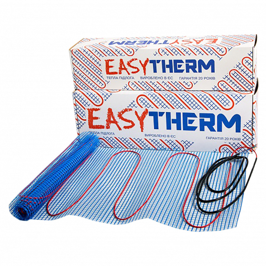 Нагрівальний мат двожильний Easytherm EM 1.00-