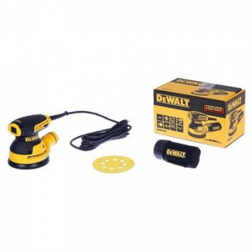 Шліфмашина ексцентрикова мережева DeWALT DWE6423-DWE6423