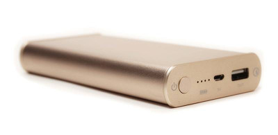 Універсальна мобільна батарея PowerPlant/Q1S/Quick-Charge 2.0/10200mAh Gold-[articul]