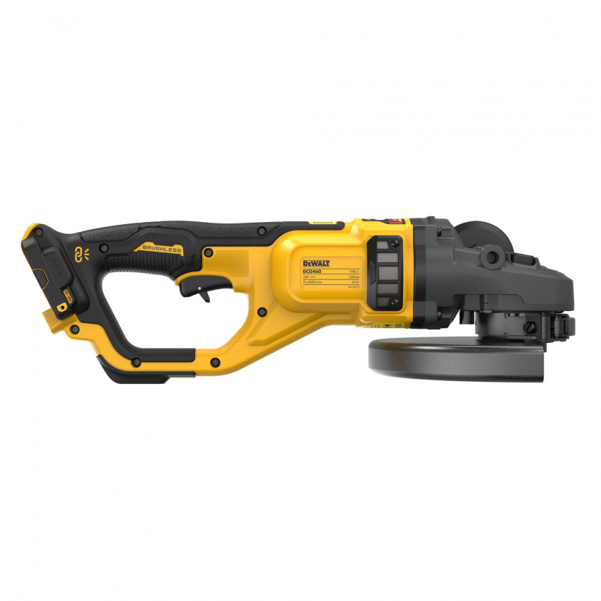 Шліфмашина кутова - болгарка акумуляторна безщіткова DeWALT DCG460N-DCG460N