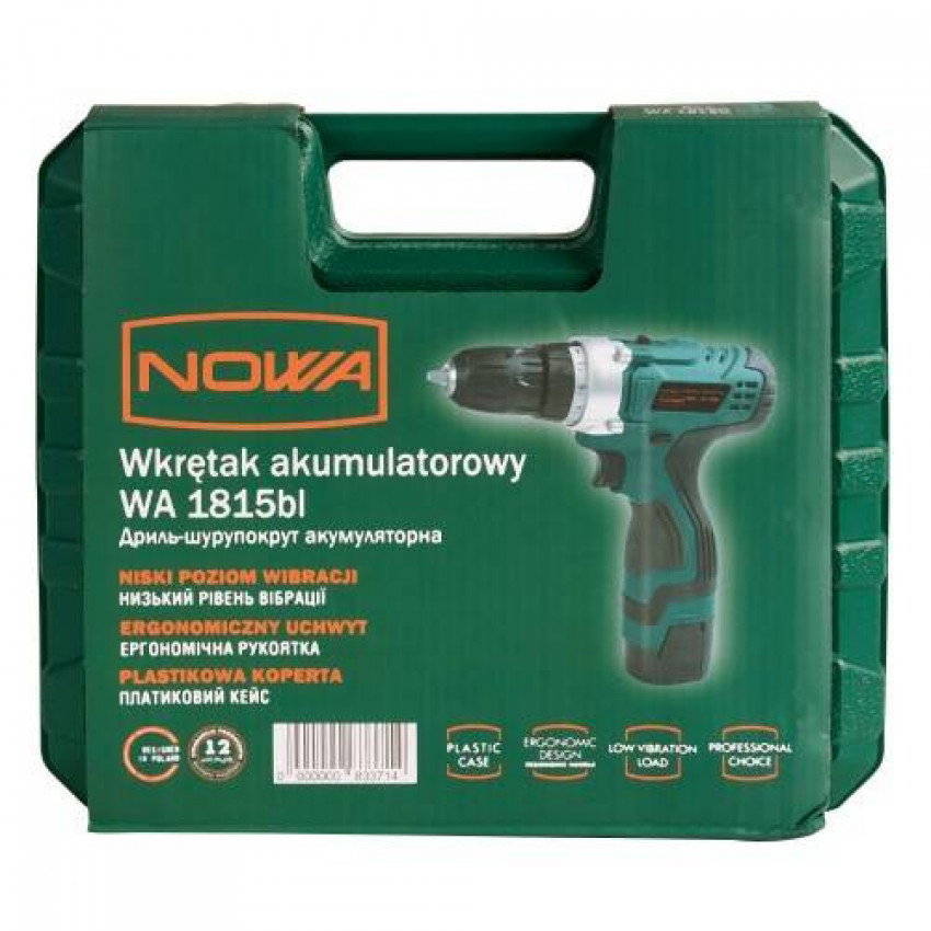 Шурупокрут акумуляторний NOWA WA1815bl-83371N