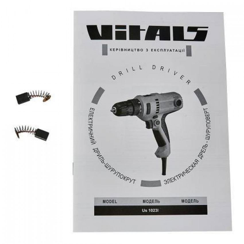 Дриль-шурупокрут електричний Vitals Master Us 1023l-176917