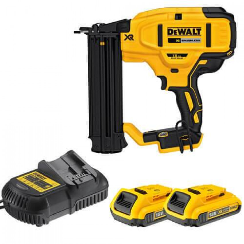 Пістолет гвоздезабивний акумуляторний безщітковий DeWALT DCN680D2-DCN680D2