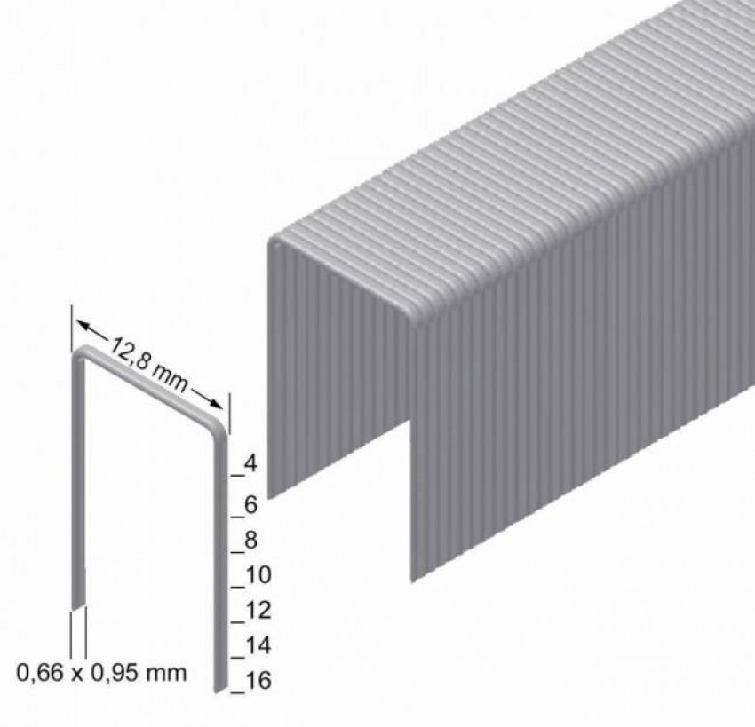 Скоба оббивна PREBENA A-08 (21,6 тис. шт.)-A-08 x 21,6 CNK