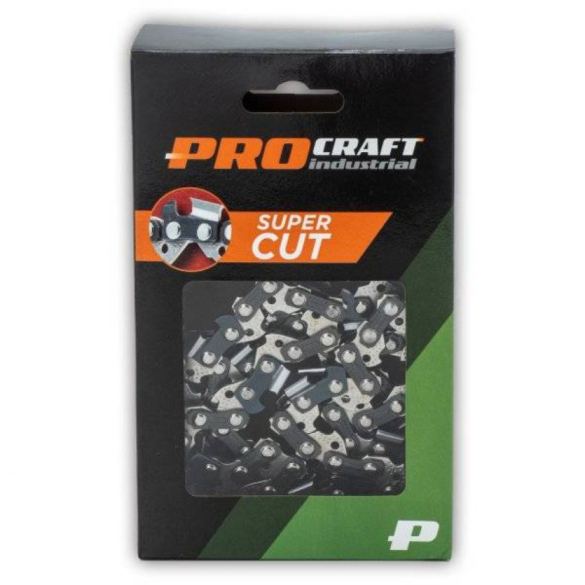 Ланцюг до ланцюгової пилці Procraft, 57 зв. крок 3/8 "Lp, ширина 0,050", коло-57 зв. шаг 3/8"Lp