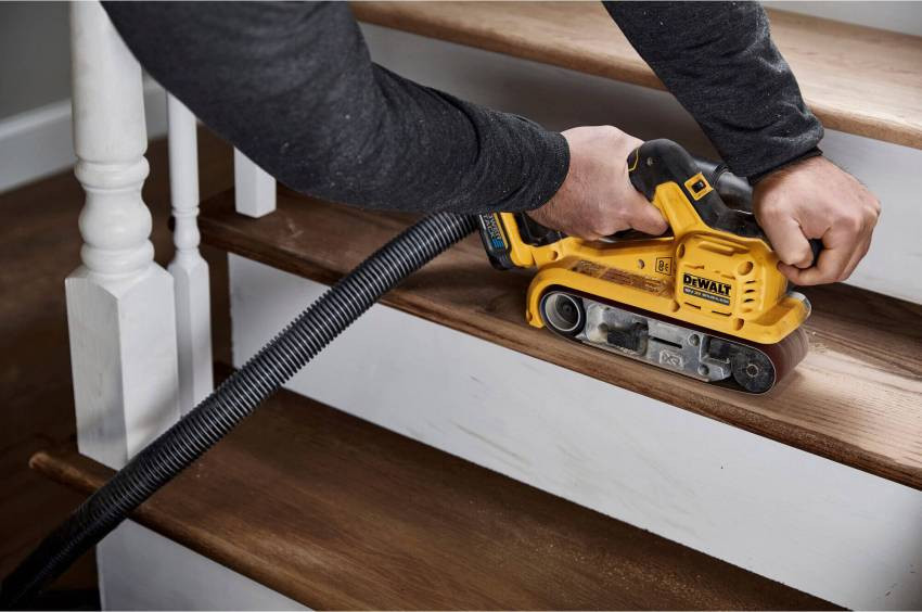 Шліфмашина стрічкова акумуляторна безщіткова DeWALT DCW220N-DCW220N