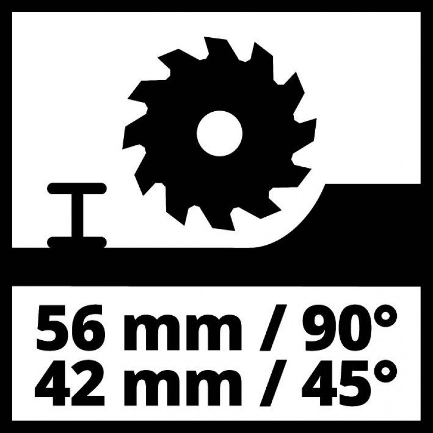 Пила циркулярна заглибна Einhell TE-PS 165 (4331300) - ПОШКОДЖЕНЕ ПАКУВАННЯ!-