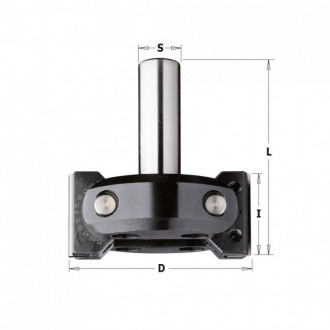 663.201.11 Фреза насадна CNC рег. D=85 I=39,5 Dmax=102 A=-45 - +90 L=92 RH